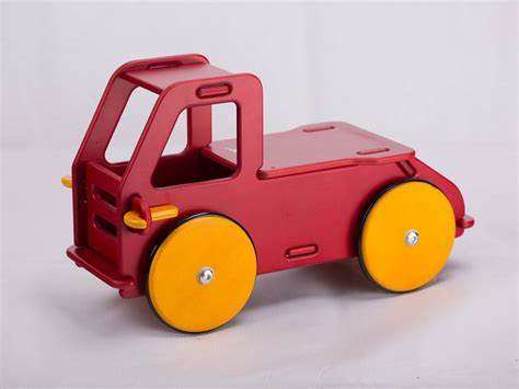 Moover Ride-On Miniature Truck - Red