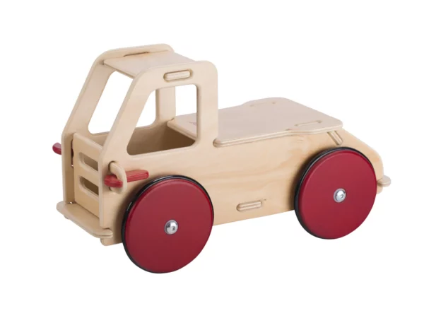 Moover Miniature Wooden Ride-On Toy Dump Truck | gomtoys.com